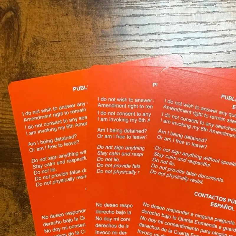 Constructional Rights Card Sgto Sarabia Red Card Know Your Constitutional Rig TikTok爆款商品分析 - GMV ...