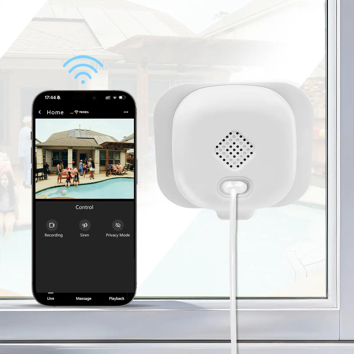 1080P Window Security Camera,2.4GHz WiFi,Indoor Ca TikTok爆款商品分析 - GMV ...