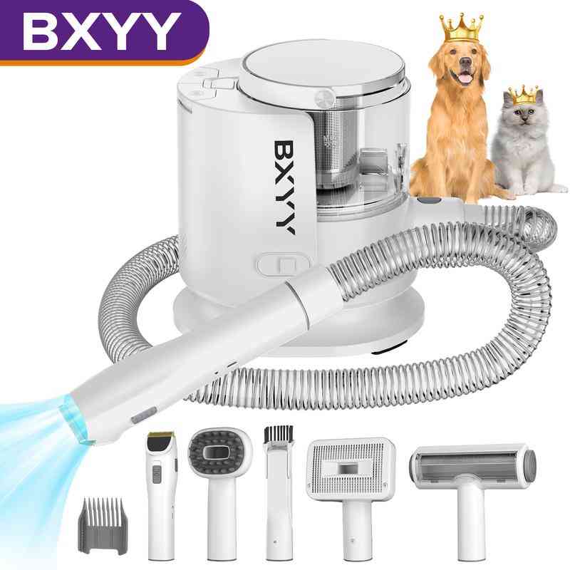 bxyy-5-in-1-dog-grooming-kit-1-5l-dust-cup-shedding-brush