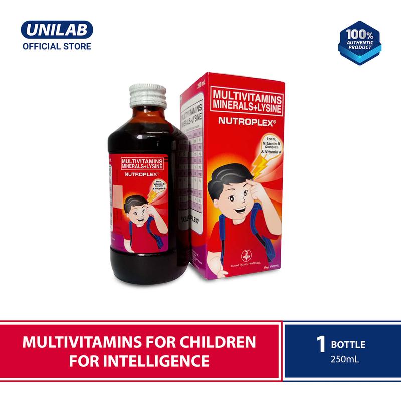 OLD_Nutroplex 250mL Syrup Multivitamins For Children For Intelligence ...
