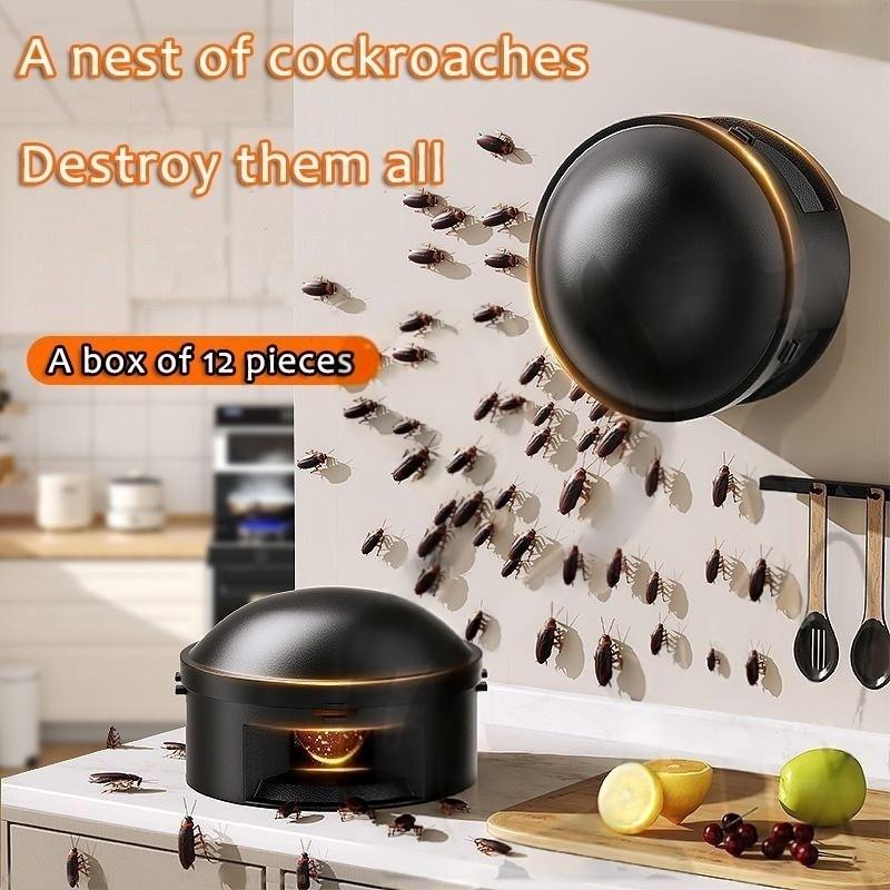 Cockroach Toothpick Machine 查看[Home Kitchen Cockroach Catcher 6 Pcs Powerful Non-Toxic Safe Killer ...