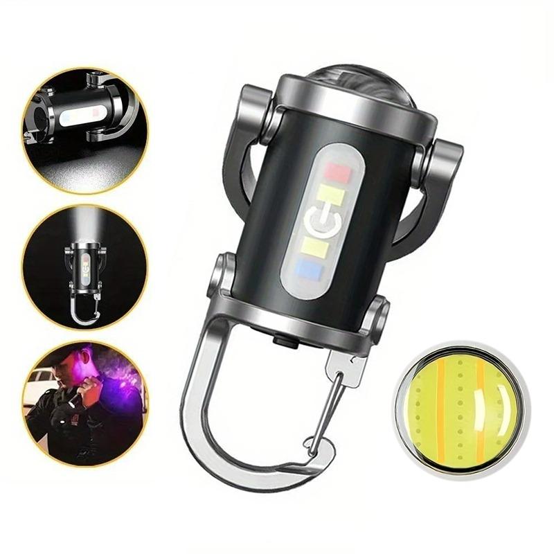 Robot Keychain Led Light 1PC Mini LED Keychain-Portable, with 6 Types of Li TikTok爆款商品分析 - GMV ...