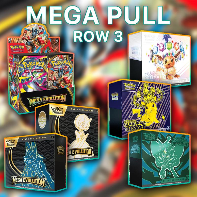 Megapulls Mega Pull Row 3 - Pokemon TCG Break Mega Evolution TikTok爆款商品分析 - GMV ...