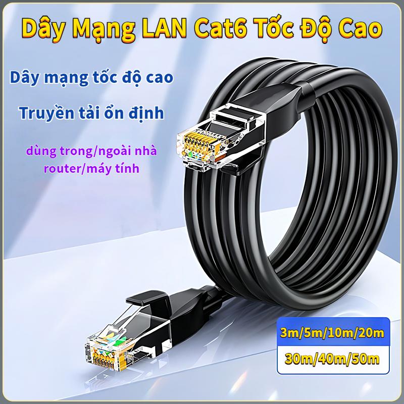 查看[Đẳng cấp Cáp mạng bền bỉ Cat6/Dây mạng LAN! Cáp Ethernet tốc độ cao ...