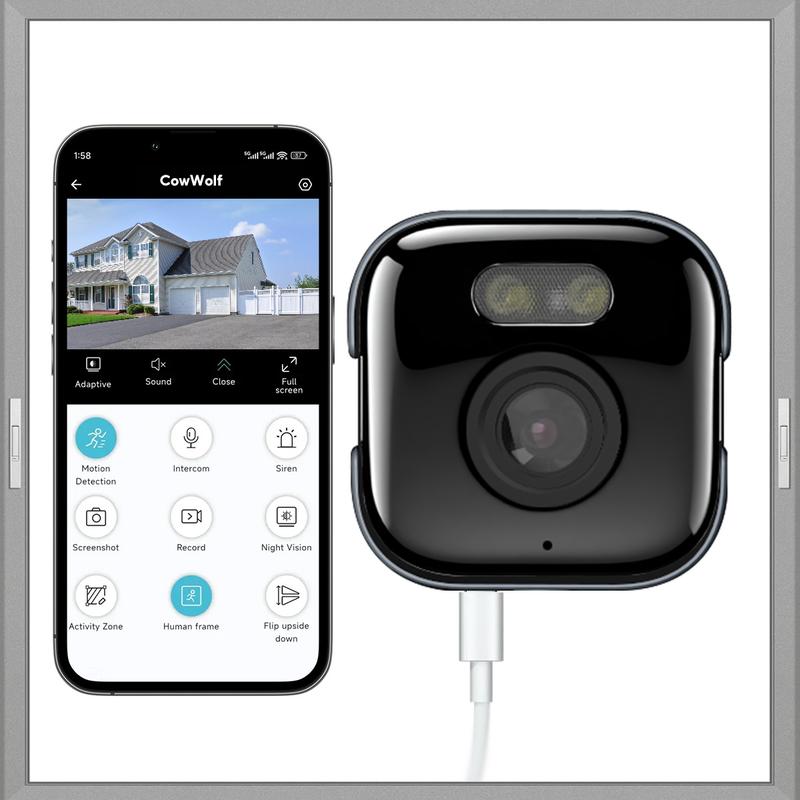 CowWolf 5MP 2K Window Camera,2.4GHz & 5GHz WiFi Do TikTok爆款商品分析 - GMV ...