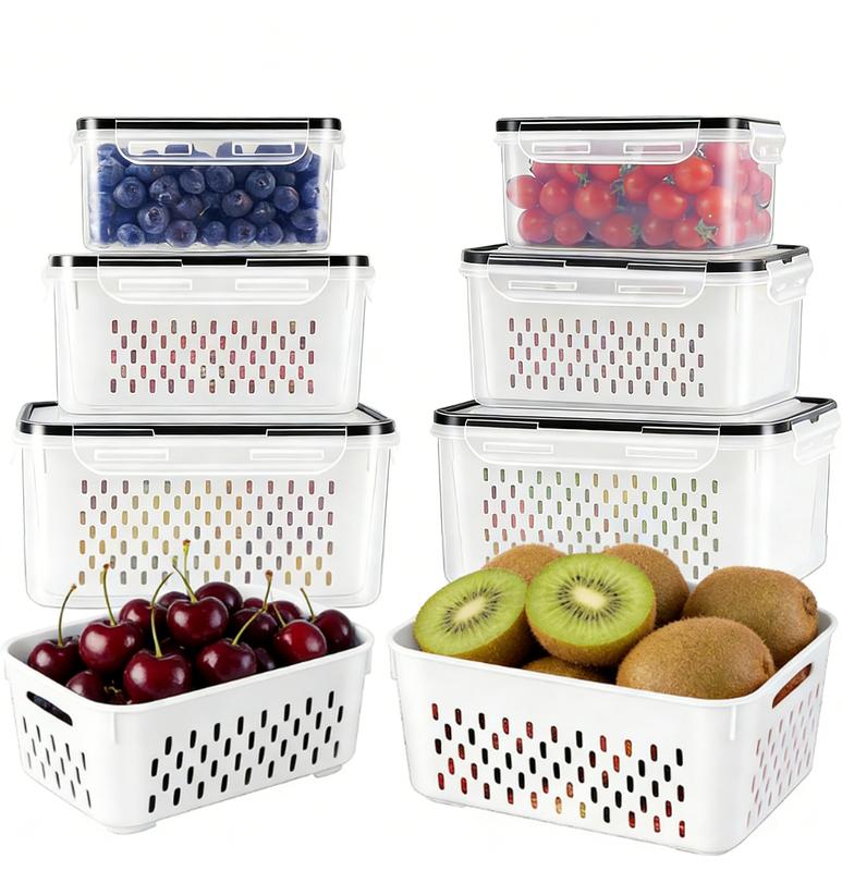 8/10/12/16 pcs Fridge Organizers and Storage Stack TikTok爆款商品分析 - GMV ...