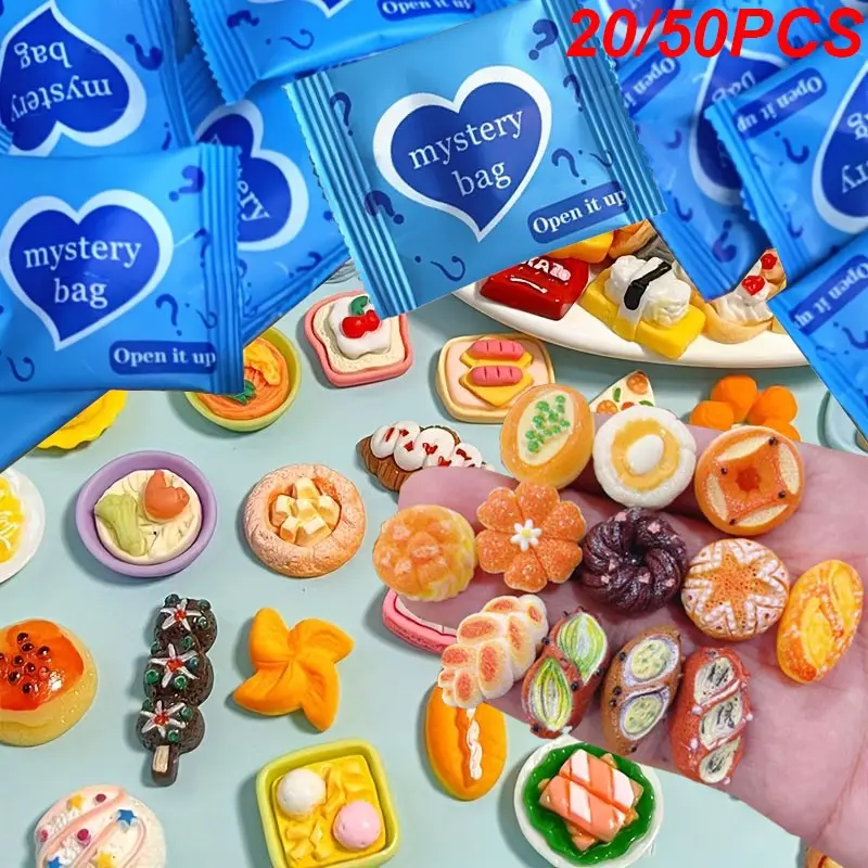 Miniature Food Plastic Models, 20/50pcs Surprise M TikTok爆款商品分析 - GMV ...