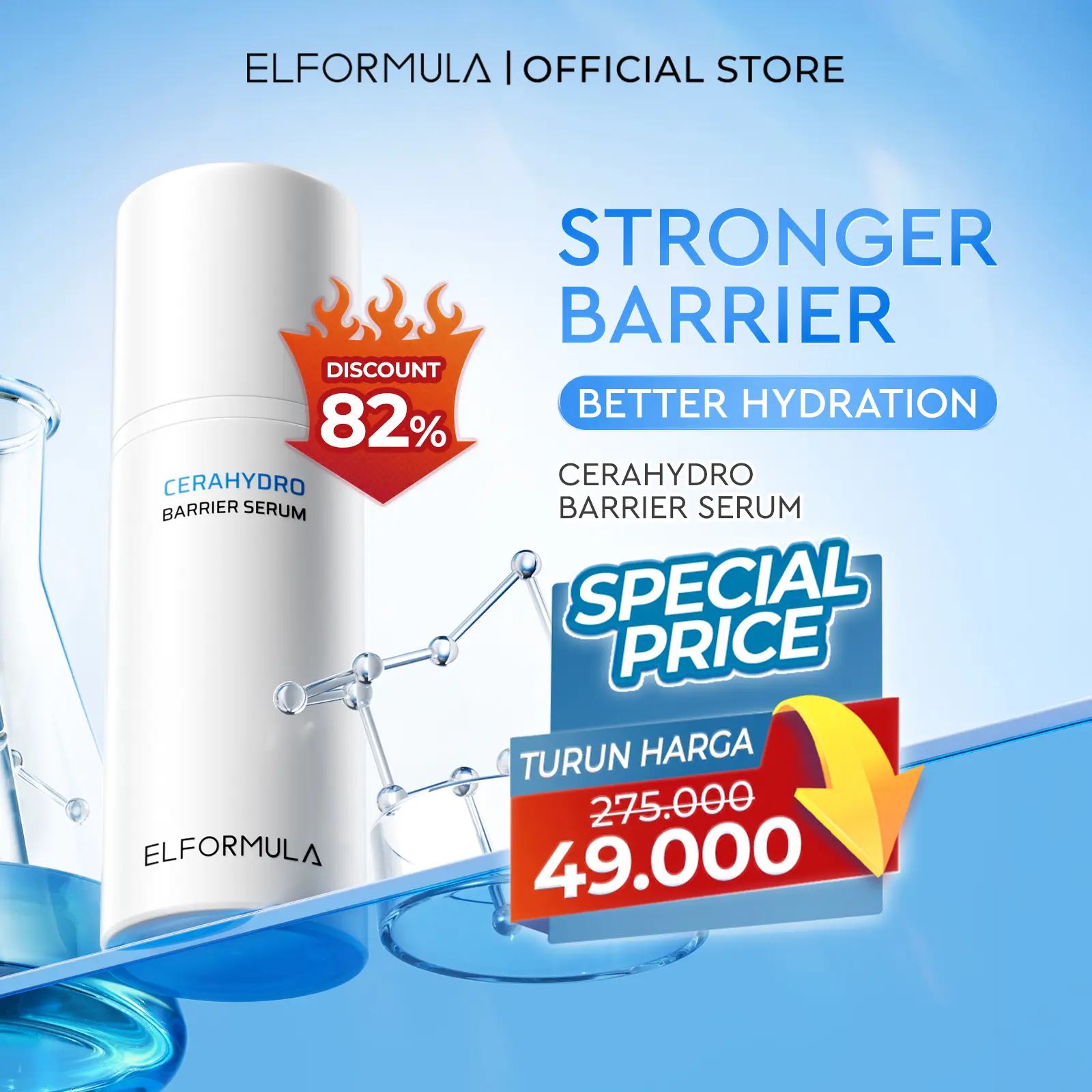 Elformula CeraHydro Barrier Repair Serum