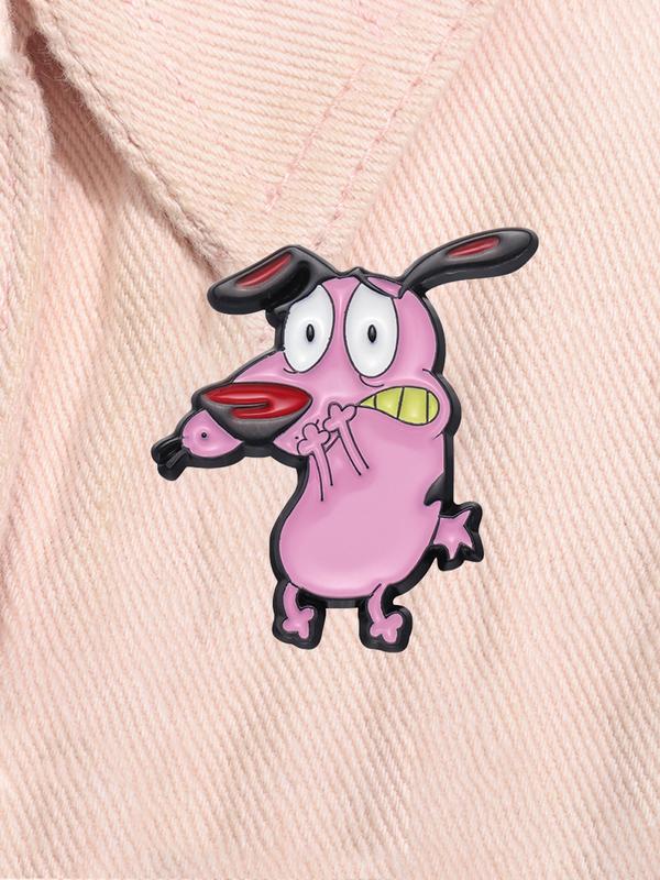 COURAGE The Cowardly Dog Cartoon Animation Enamel TikTok爆款商品分析 - GMV/销量 ...