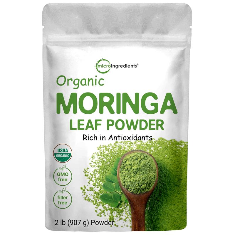 Micro Ingredients Organic Moringa Oleifera Leaf Powder