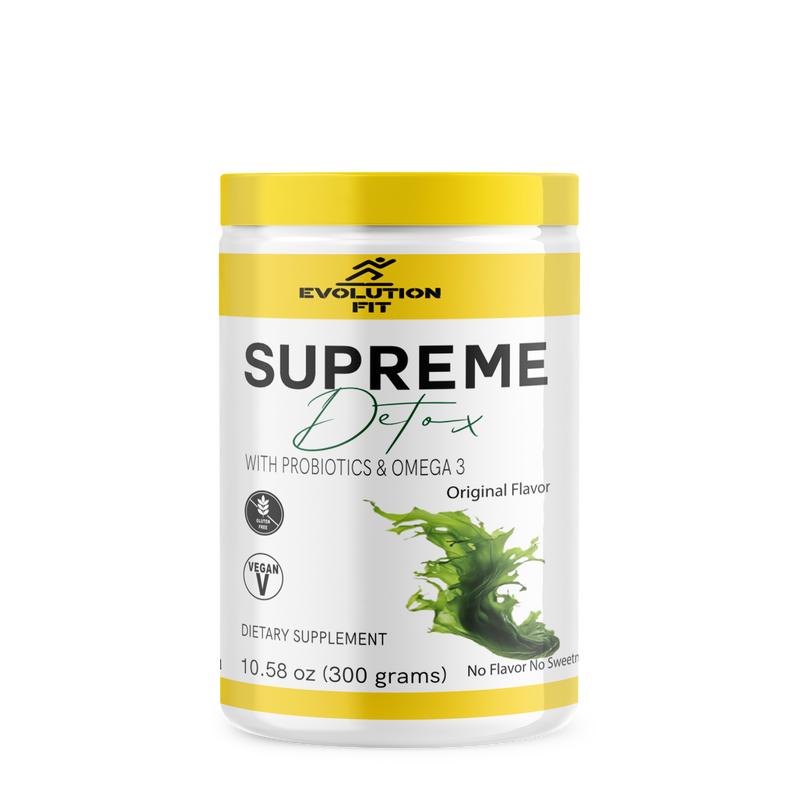 Supreme Detox With Probiotics and omega 3 Original no Flavor no sweetner Dietary Supplement Natural Fiber