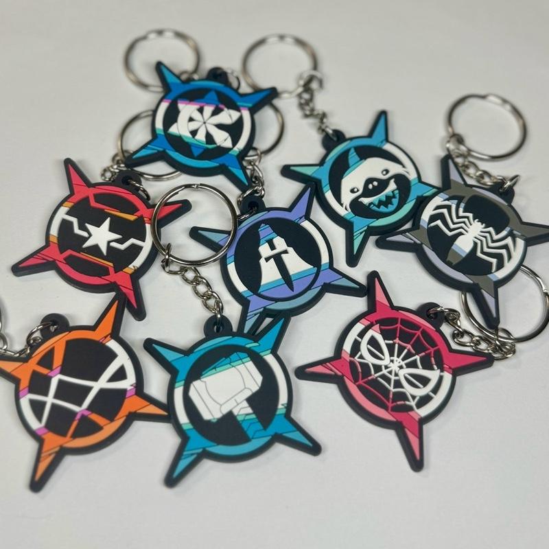 Rivals K.O Icon Hero Keychains - 18 different hero TikTok爆款商品分析 - GMV ...