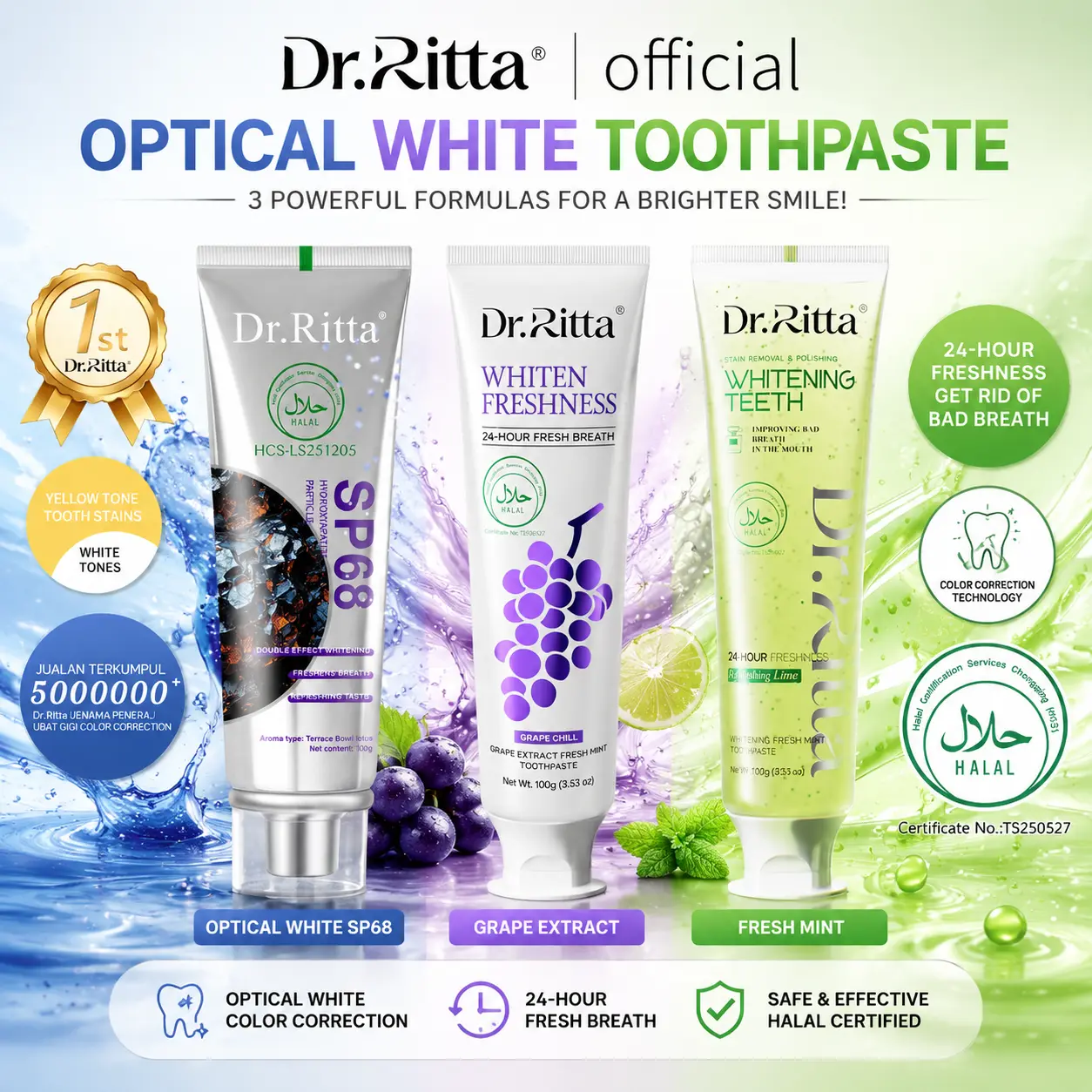 [Beli 1 Dapat 2 PERCUMA] Dr.Ritta SP68 Ubat Gigi P TikTok爆款商品分析 - GMV ...