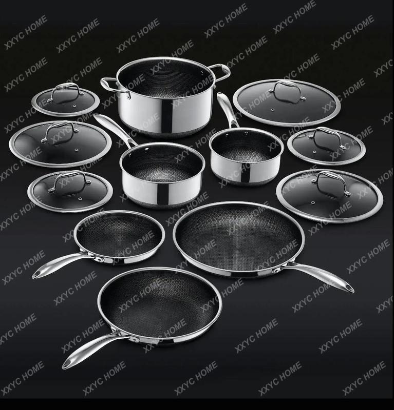 20-Piece Hybrid Cookware Set with Lids – Stainless TikTok爆款商品分析 - GMV ...