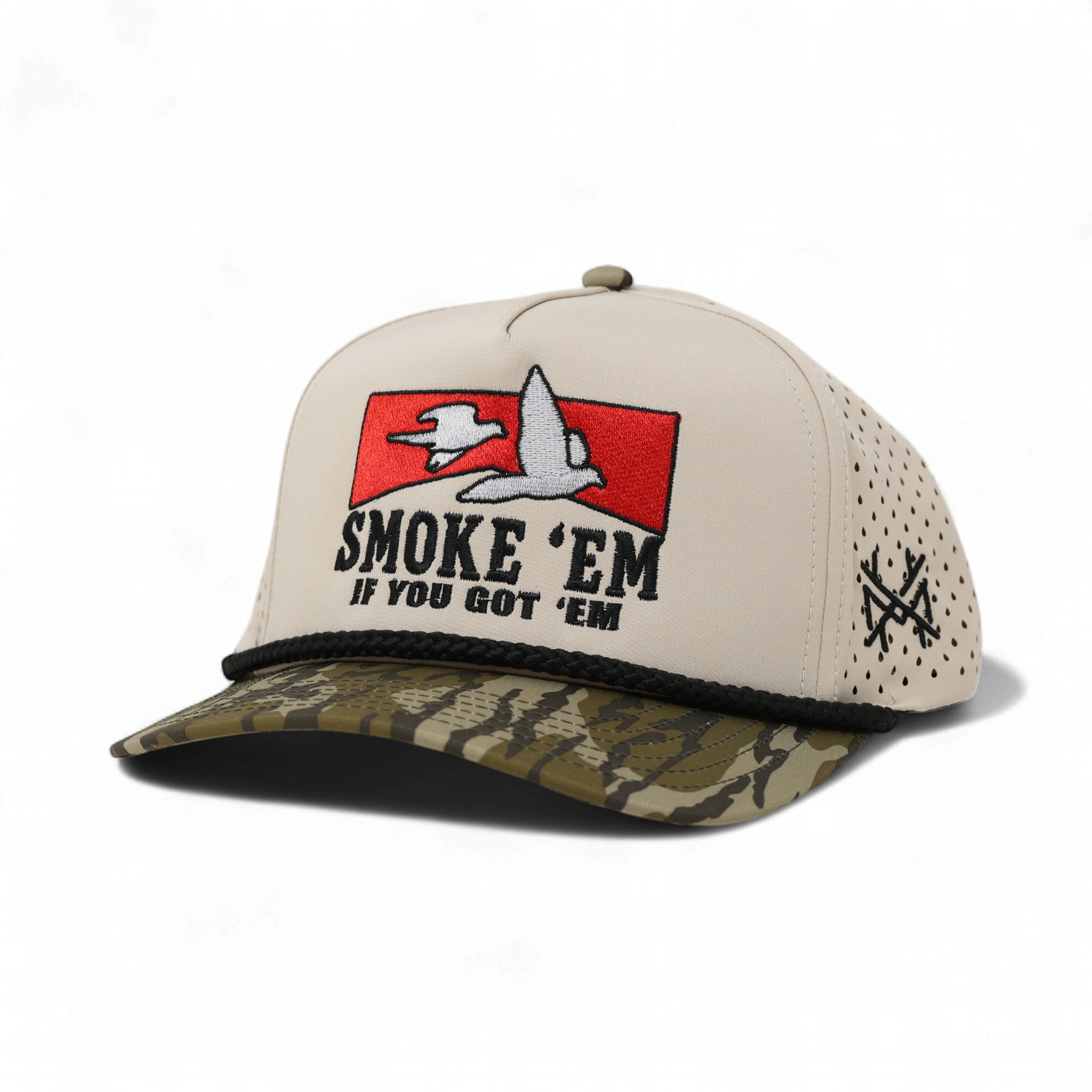 Smoke 'Em Premium Trucker Snapback Hat