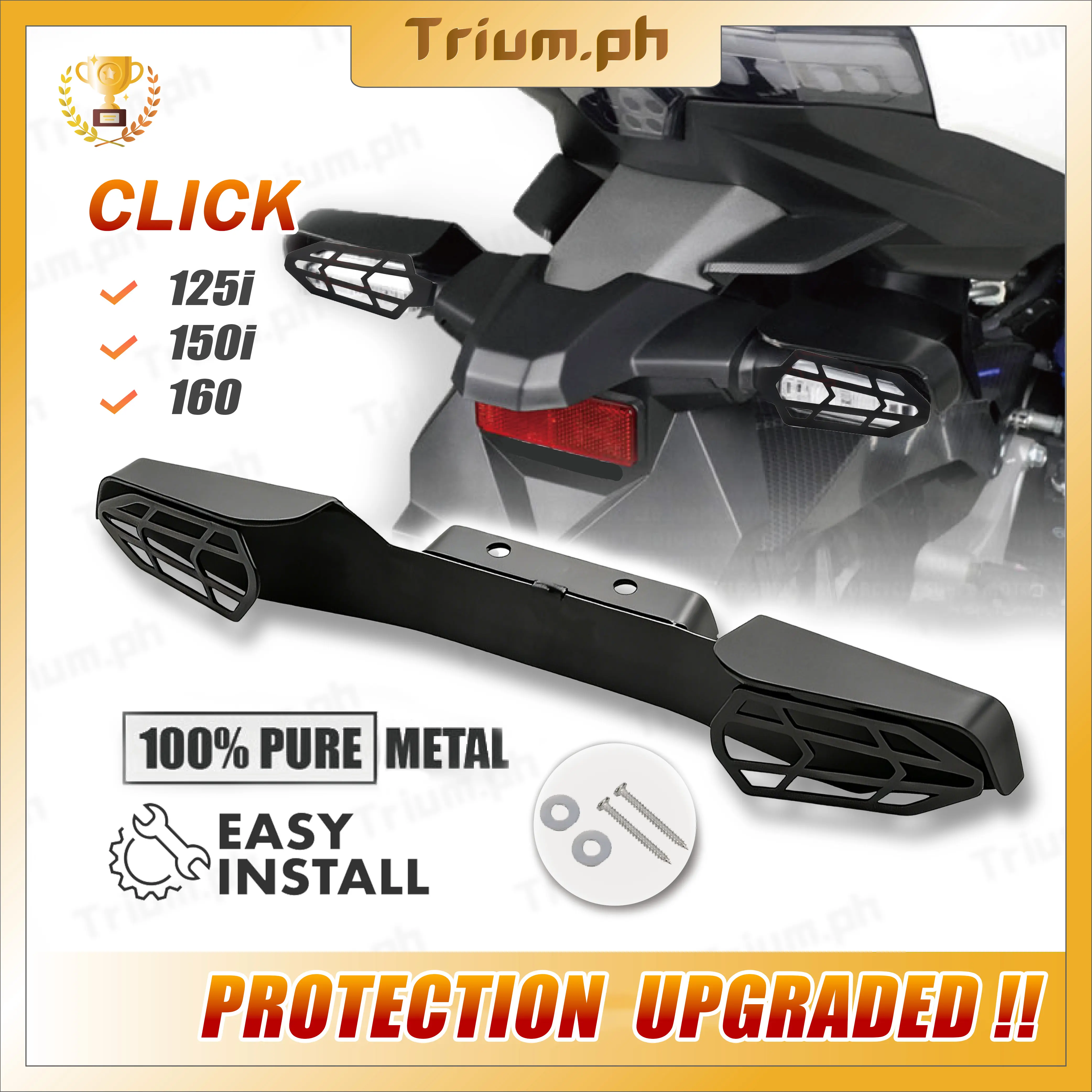 Signal Light Protector Upgrade] For Click 125i /15 TikTok爆款商品分析 - GMV ...