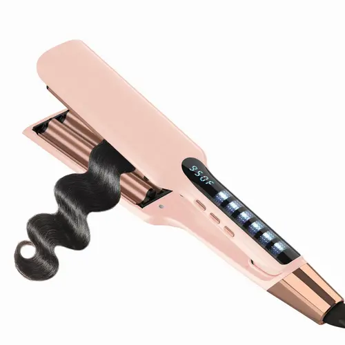 Deep Waver 查看[Hair Crimper Waver, Deep Waver Curling Iron, Ionic Beach Waves ...