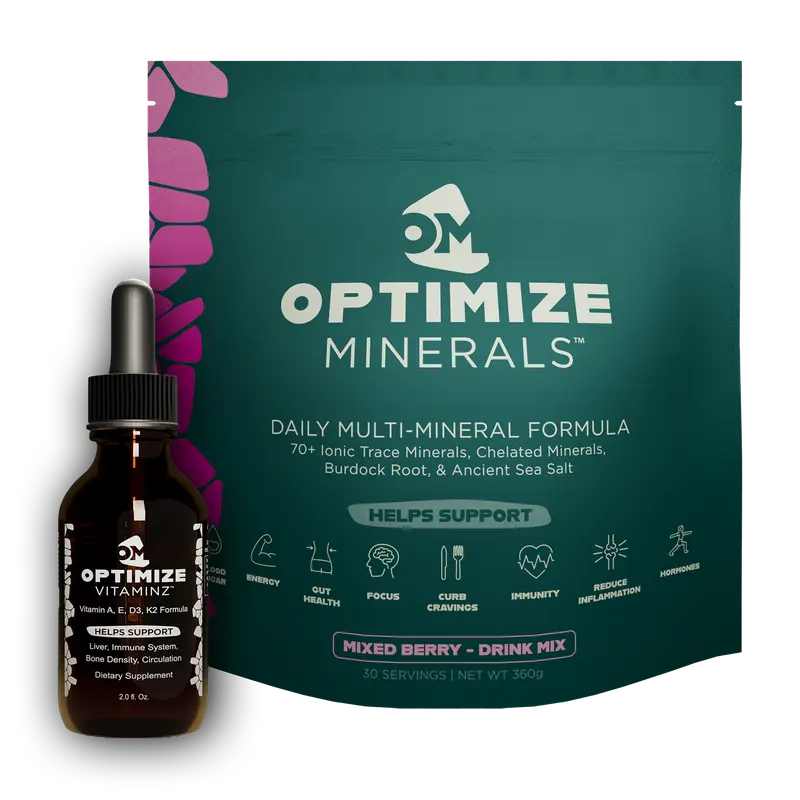 OPTIMIZE MINERALS AND VITAMINZ BUNDLE™️