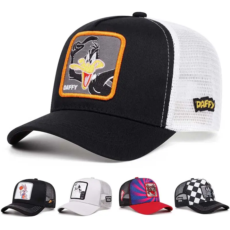 Cartoon duck rabbit baseball cap casual cute mesh TikTok爆款商品分析 - GMV/销量 ...
