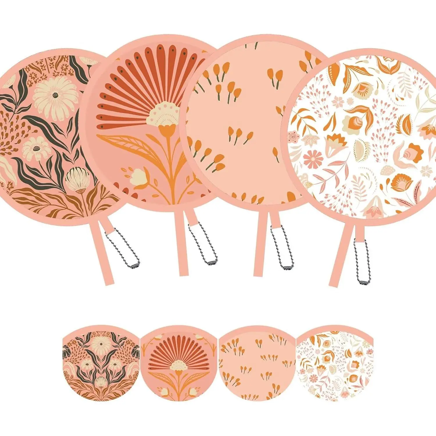4 Pack Foldable Hand Fans, Round Handheld Cooling TikTok爆款商品分析 - GMV/销量 ...