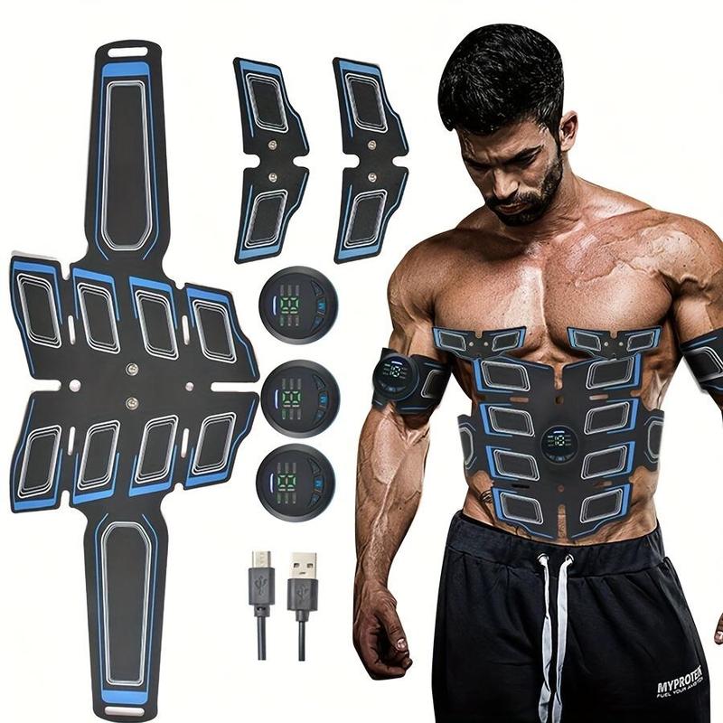 Rechargeable Abdominal Muscle Training Supply Set, 1 Set Portable Home ...
