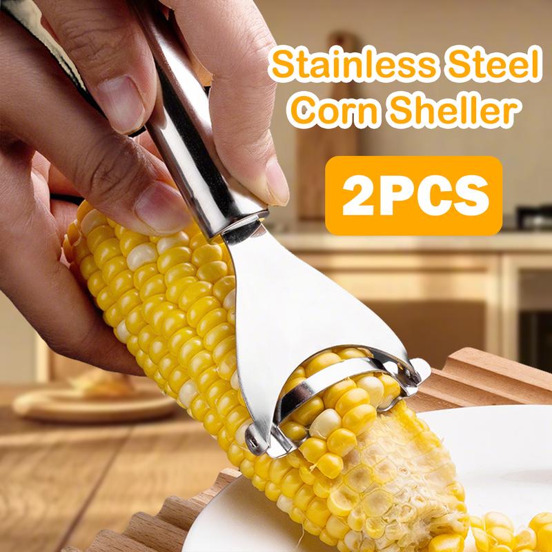 查看[2 Counts Corn Peeler, Commercial-Grade Corn Shucker - Rustproof ...