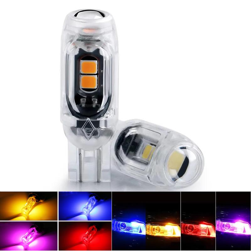 查看[T10 Car Motorcycle Turn Light LED Signal Canbus 5SMD Beacon Gap ...