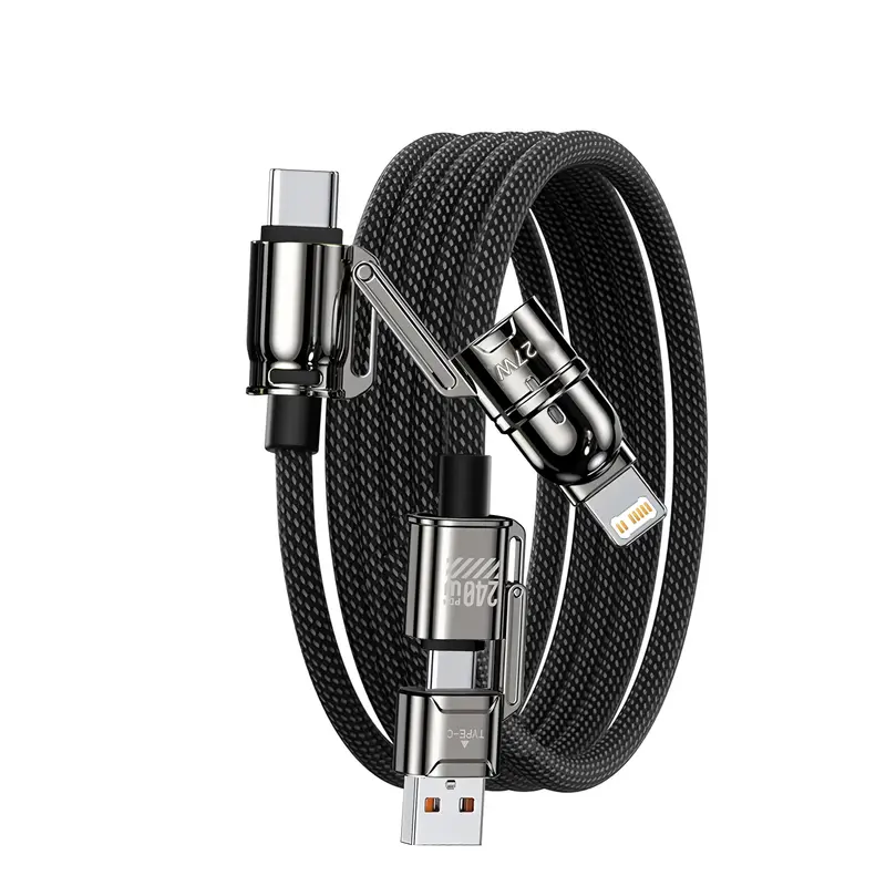 查看[240w 4-In-1 Fast Charging Data Cable, Multi-Functional Type-C and ...