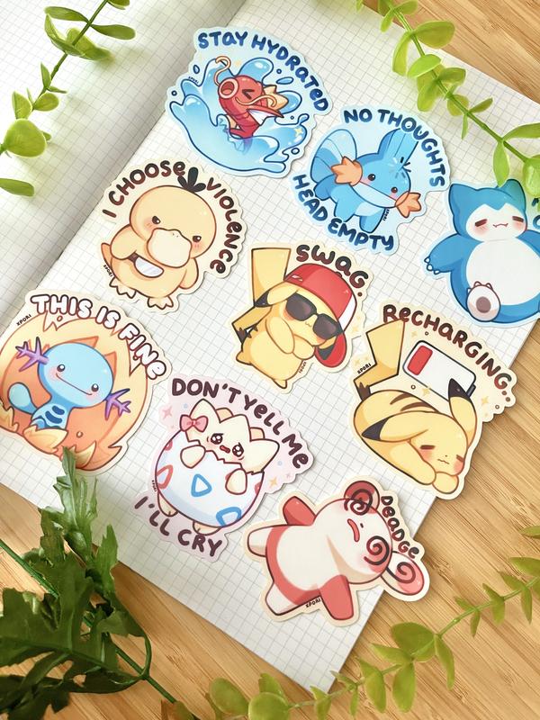 Poke Meme Stickers | TikTok Shop Sales History | FastMoss