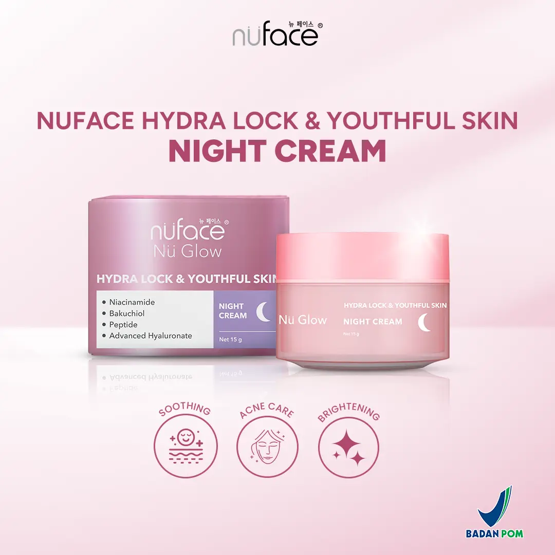 Nuface Nu Glow Hydralock & Youthful Night Cream