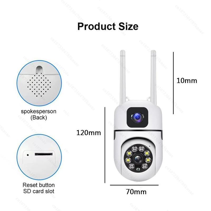 【New Upgrade】CAM 720 IP Dual Lens Camera WIFI CCTV TikTok爆款商品分析 - GMV ...