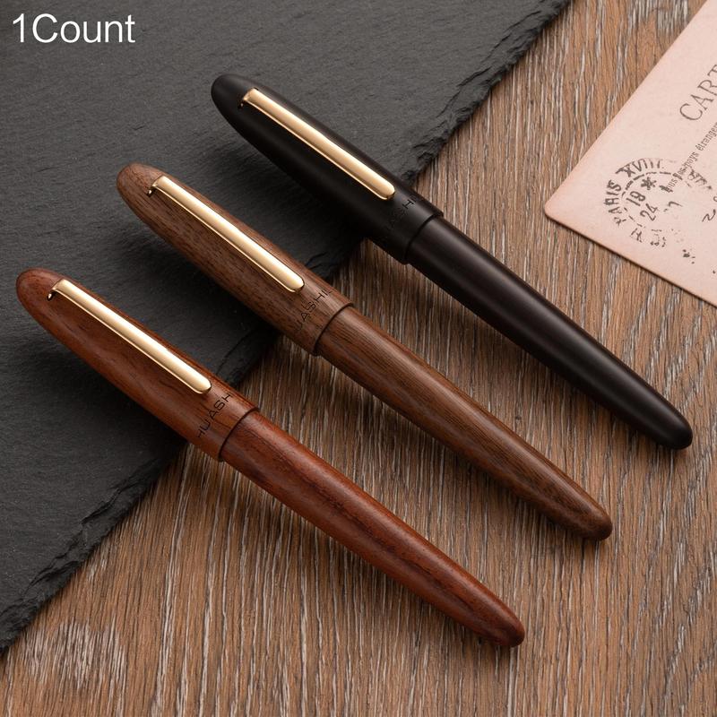 Wooden Fountain Pen Set, 1 Count 0.7mm Fountain Pe TikTok爆款商品分析 - GMV ...