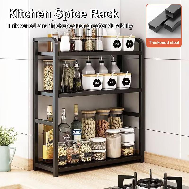 查看[2/3 Layers Spice Rack Organizer -Condiment & Seasoning Storage for ...