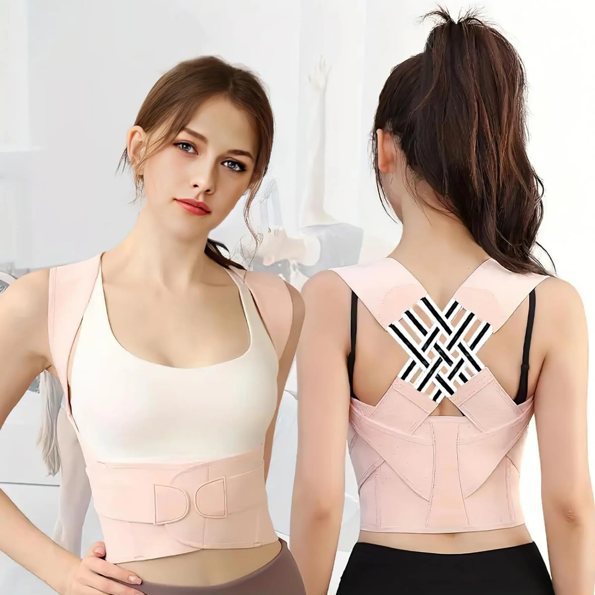 Men & Women Shapewear Waist Trainer Back Support B TikTok爆款商品分析 - GMV ...