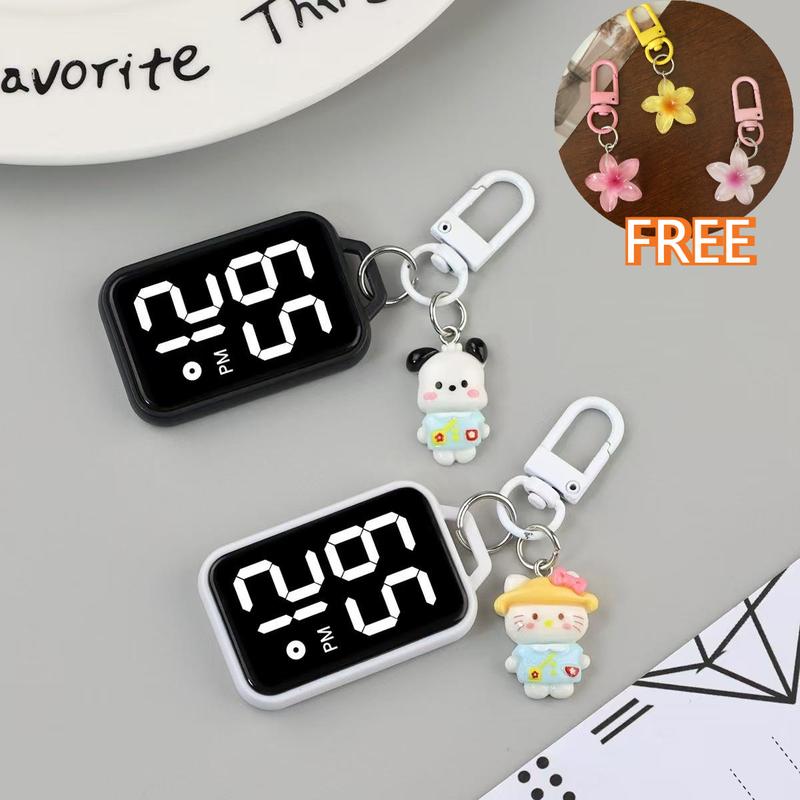 Led Key Chain Cute 查看[Buy 1get 1 new square LED waterproof luminous cartoon flower ...