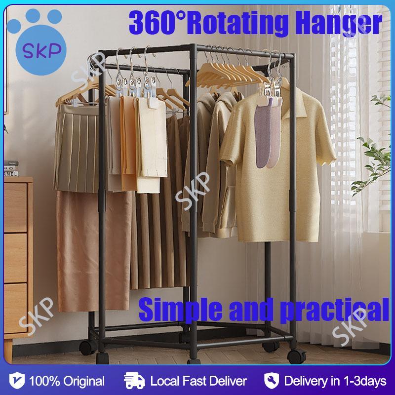 查看[Hangable Multi-Purpose Drying Rack - Modern Floor Clothes Organizer ...