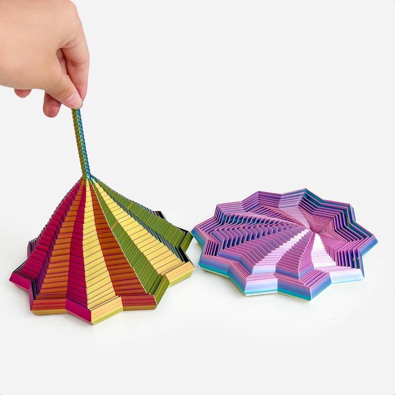 Étoile Fidget Flexible avec Poignée Spinner Anti-stress - Modèle d'Impression 3D Gratuit