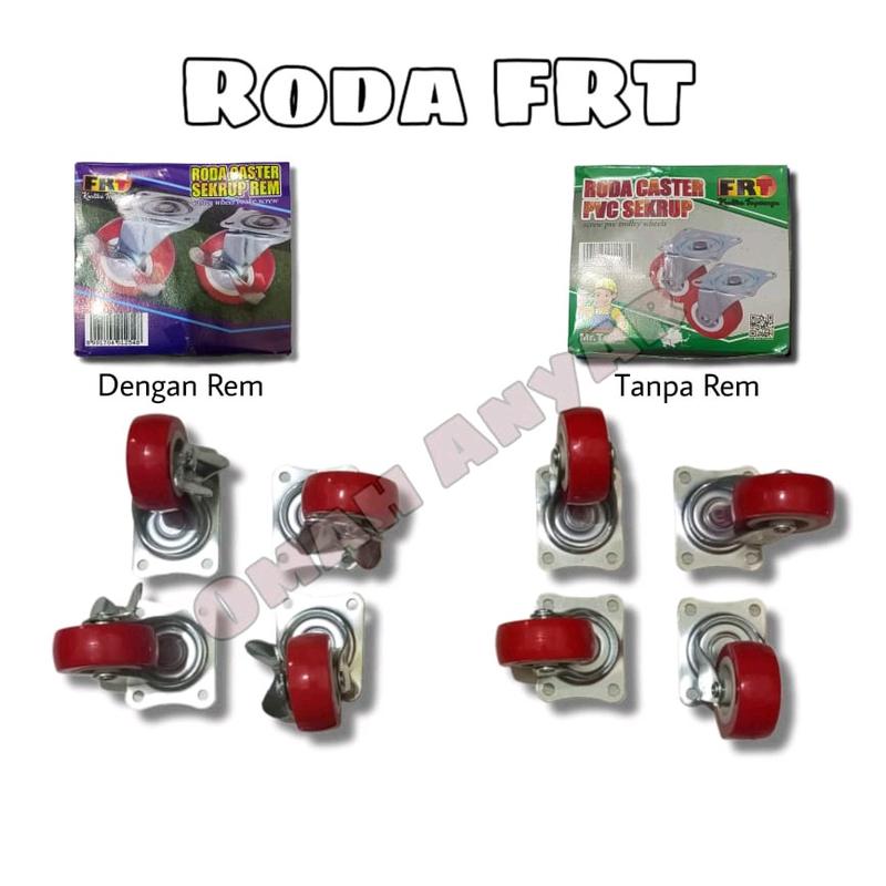 Roda Casters Faster FTK FRT 202 203 Etalase 2