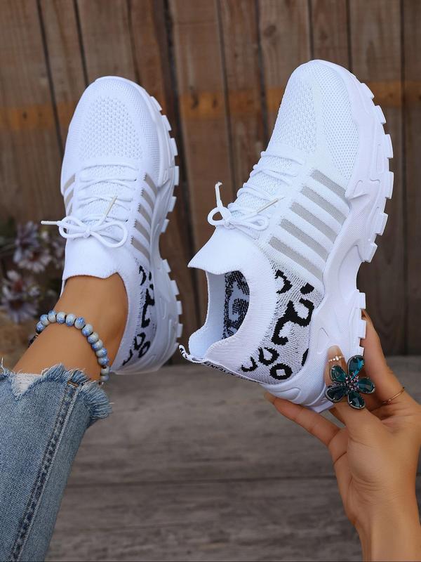 Casual All-Match Breathable Leopard Women's Shoes