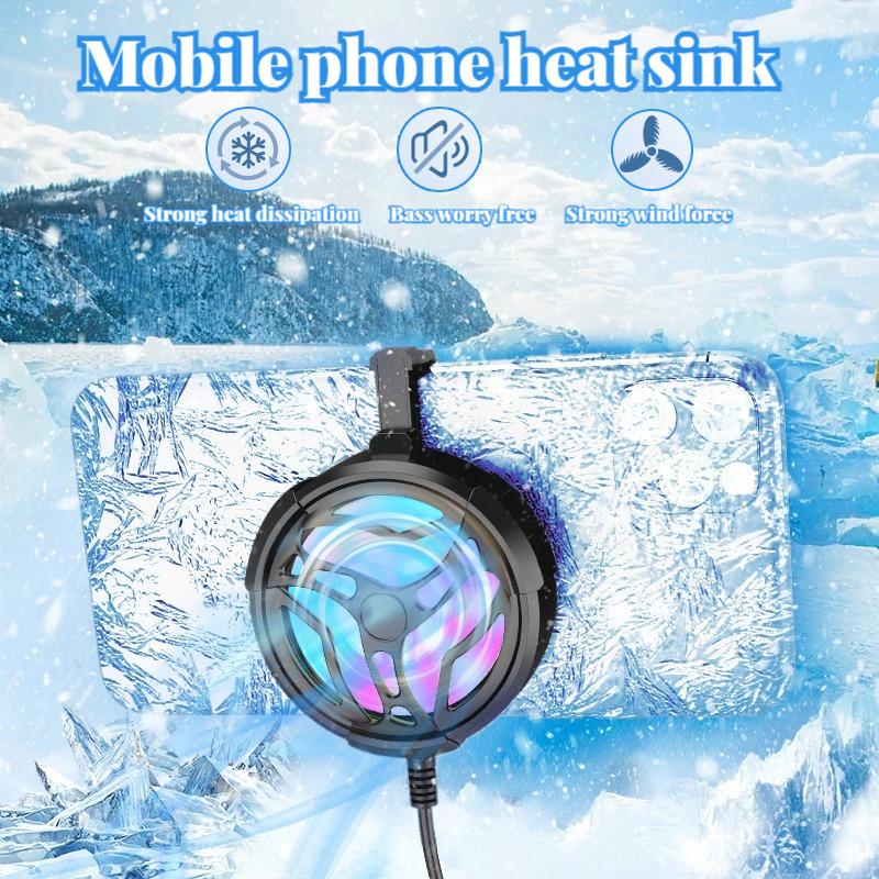Colored Lights Universal Phone Radiator | Gaming-O TikTok爆款商品分析 - GMV ...