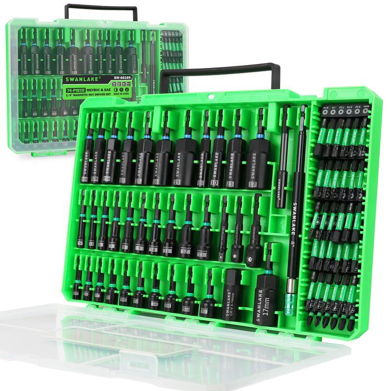 查看[Magnetic Nut Driver Set for Impact Drill Metric & SAE, 74 or 41 ...