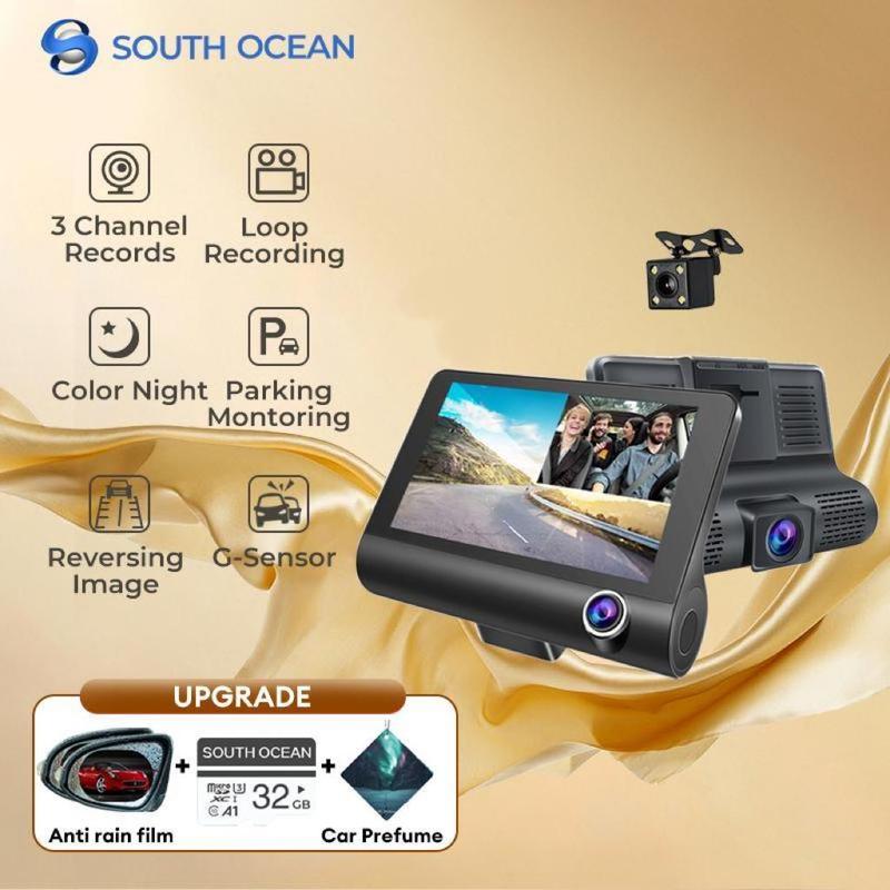 Floating Car Camera * Flash Sales * South Ocean dashcam 1080P FHD 3 Ca TikTok爆款商品分析 - GMV ...