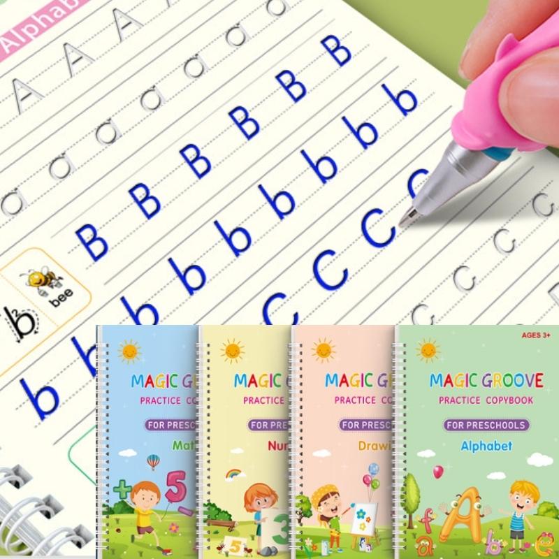Magic Practice Scribe Book Set, 1 Set Reusable Num TikTok爆款商品分析 - GMV ...