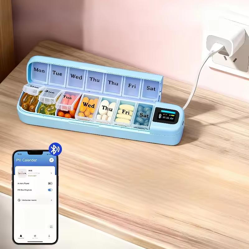 Smart Pill Box Bluetooth Connection APP Control 7D TikTok爆款商品分析 - GMV ...