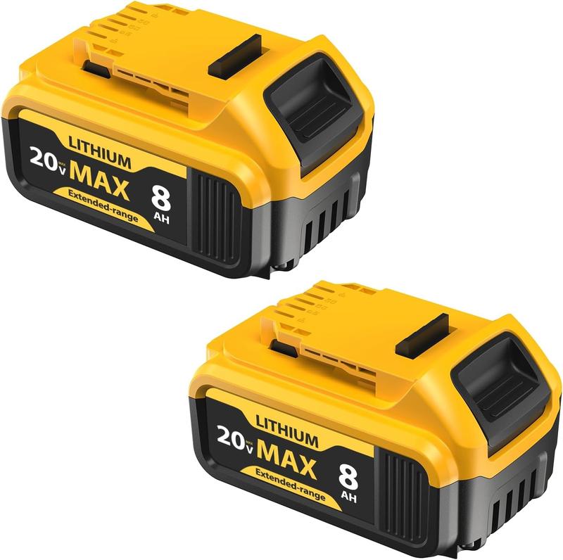 Dcb080 查看[2-Pack 8000mAh 20V Max Lithium-ion Batteries for Dewalt - Replaces ...