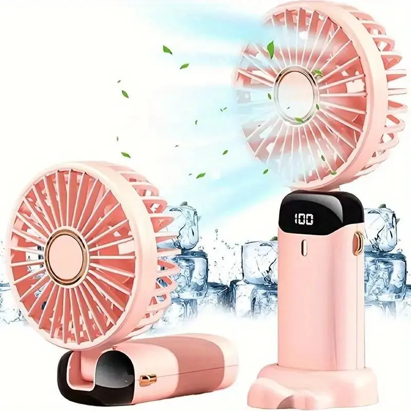 Charge Fan Portable Handheld USB-Rechargeable Cooling Fan, Ad TikTok爆款商品分析 - GMV ...