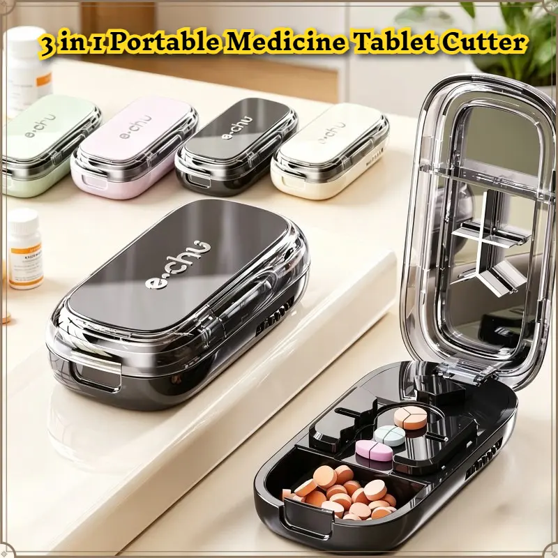 Tablet Divider 3 in1 Portable Medicine Tablet Cutter Adjustable M TikTok爆款商品分析 - GMV ...