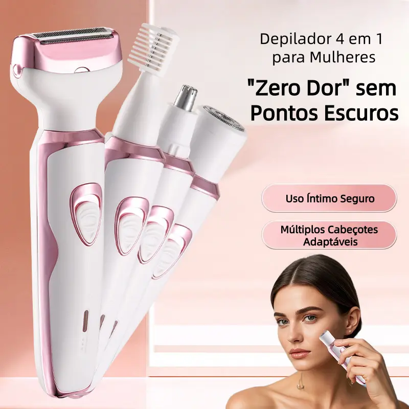 Depiladora 4 em 1 Feminina - Aparelho de Depilação TikTok爆款商品分析 - GMV ...