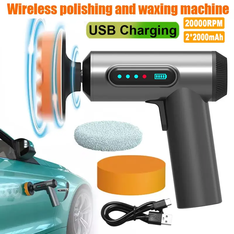 Car Finger Razor 查看[Wireless Car Polisher, Car Polishing Machine, Handheld Portable ...