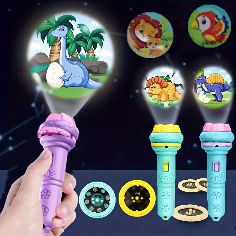 32 Patterns Flashlight Projector Fun Early Childhood Education ...